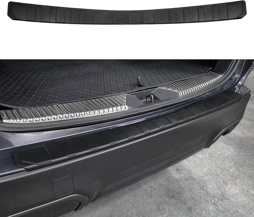 Rear Bumper Protector for 2025 2026 Subaru Forester (Not for Wilderness), ABS Trunk Door Scratch Guard, Easy-to-Install Rear Bumper Cover for Subaru Forester Accessories