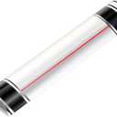Chunful 1 Pcs Magnifying Ruler with Guiding Line and Magnet, 6 Inch Magnifier Mahjong Finder for Reading Small Prints, Bible, Books, Instructions, Cross Stitch Patterns and Card Games (Red Line)
