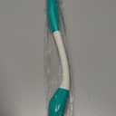 Butt Wiper Tool, 15.7" Comfort Wipe Toilet Aid for Wiping Bottom, Bottom Buddy Wiping Aid for Disabled, Elderly, Overweight, Pregnant People, Easy to Use Bottom Buddy Wiping Assist Tool (White Green -1 Pack)