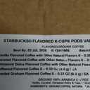 Starbucks K-Cup Coffee Pods, Naturally Flavored Coffee Variety Pack for Keurig Brewers, 100% Arabica, 1 Box (40 Pods) BB 7/2/25