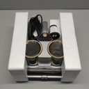 Gxzsk Mattress Vacuum Cleaner, 16kPa Bed Vacuum Cleaner with 253.7nm UV-C Light, Ultrasonic & 140 Heating, Dual Cup & Widen Suction Port Handheld Vacuums for Bed, Sofa, Couch, Crib (500W, Corded) (Silver)