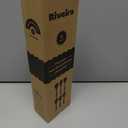 Riveira's 6-Piece Kitchen Essentials - Wooden Spoons for Cooking and Comprehensive Cooking Utensils Set (Light Teak)