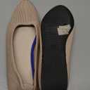 BABUDOG Women's Mesh Flats Shoes Pointed-Toe Dress Shoes for Women Black Flats Comfortable Memory Foam Flats Size 10