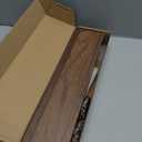 Entrance Coat Rack Coat Hooks, Wall-Mounted Wooden Hook Rack, Wall-Mounted Shelves are Very Suitable (Walnut Color FinishA-1)