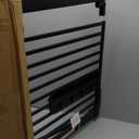 51'' Extra Tall Cat Gate Barrier for Doorways Hallways, Pressure Mounted Pet Dog Gates No Drilling Auto Close, Cat Fence Indoor Climb Proof 30-32.6'' Wide (Black)