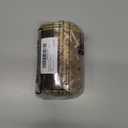 Riceshoot Christmas 4 Inch Velvet Ribbon 10 Yards Camel Wide Wired Velvet Ribbon with Gold Edge for Wrapping Bow Gift Box DIY