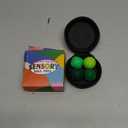 Silicone Magnetic Balls Fidget Toys for Adults & Teens,4PCS Stress Relief Sensory Toys for Autism ADHD Anxiety,Fun Textures Gadgets,Office Desk Toy,Stocking Stuffers for Women Men Teen Gift (Avocado Green)