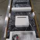 Juturna Walking Treadmill for Seniors, Treadmills for Home with Holder for Phone & Cup,Walking Pad with Handle Bar, 3.0 HP Walking Pad with 300 LBS Capacity, with LED Display (Black)