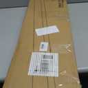 RICHFOCUS 48Inch Floating Shelves for Wall 2 Pack Shelves for Bedroom|Kitchen|Bathroom Wall Mounted Rustic Wood Floating Shelf with Invisible Brackets for Books|Storage|Decor, Walnut