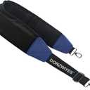 Golf Bag Shoulder Strap Upgraded Single Padded Adjustable Straps Universal Replacement(Black,1 Pack)