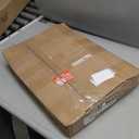 11x17 Solid Wood Poster Frame Set of 2, Natural Wood Picture Frame with White Paper Mat, Display 9x15 Picture with Mat or 11x17 without Mat, Wall Mounting Display, Black