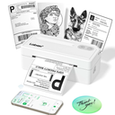 Labeer Bluetooth Thermal Label Printer, 4x6 Wireless Label Printer for Shipping Packages, Small Business Office or Home, Compatible with Windows, Mac, Android, iOS, Shopify, Ebay, Etsy, UPS, White