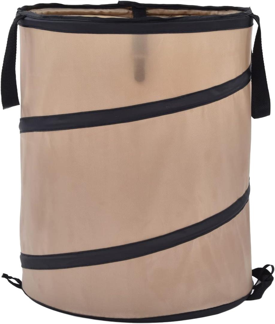 Collapsible TrashCan, 37.8L Collapsible Leaf Can Container Small Size