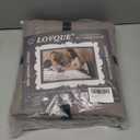 100% Cotton Duvet Cover Queen Size, Mauve Brown Linen-Like Natural Bedding Set with Zipper Closure (No Comforter), Queen Size, Duvet Cover (90"x90") x 1, Pillowsham (20"x26") x 2