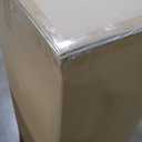 Amazon Basics Sturdy Foldable Plastic Chair, Portable, 350-Pound Capacity, White, 6-Pack