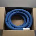 Poolmaster 33430 Heavy Duty In-Ground Pool Vacuum Hose With Swivel Cuff, 1-1/2-Inch by 30-Feet,Neutral