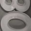 WENPACK 15" Fillable Cardboard Number Charcuterie Board Tray Paper Mache Sweet Cupcake Birthday Box (80)