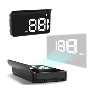 Heads up Display for Cars,Car HUD,Head up Display for Car,Digital GPS HUD Speedometer,USB Cable Plug and Play,Automatic Brightness Adjustment,Large Font Display (K1-White)