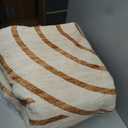 DCX Beige Machine Washable 8x10 Area Rugs, Midcentury Modern Non Slip Stain Resistant Rug 8x10 for Living Room, Playroom, Dining Room, Soft Low Pile Large Carpet