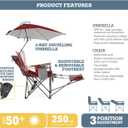 Sport-Brella Reclining Beach Chair
