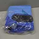 Snow Tube for Whole Family Inflatable Snow Sled for Kids and Adult, Thickened Heavy Duty Hard Bottom Sleds for Snow with Handles, Snow Toys for Outdoor Sledding Snow Tube Sports (Blue 1pack--47in)