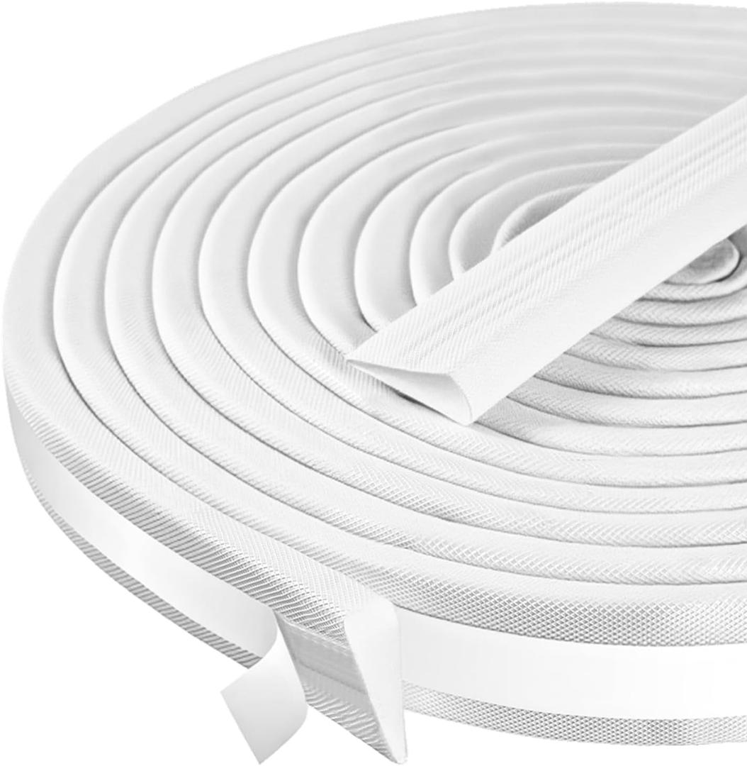 118 Weather Stripping Door Seal, Wedge Shape Foam Seal Strip Soundproofing Frame Winter Insulation Tape for Exterior Front Door Noise Cancelling Window Insert Weatherproof Insulation for Doos