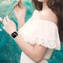 2 x STG Sport Slim Thin Narrow Silicone Bands Compatible with Apple Watch Band Ultra 3/2/1 49mm, Series 11/10 46/42mm, 9/8/7 45/41mm, SE 6/5/4 44/40mm, 3/2/1 42/38mm for Women Men