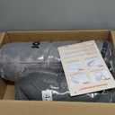 JOEJOY Orthopedic Dog Beds Large Sized Dog, XL Egg-Crate Memory Foam Pet Couch Bed with Bolster Sides, Waterproof Lining, Removable Washable Cover & Non-Slip Bottom, Grey (XL(42"x 32"x 7.5"))