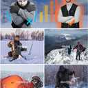 DOACE Heated Vest for Men and Women, Smart Electric Heating Vest Rechargeable, Battery Not Included (XXL)