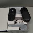 Veise RZ07C Smart Locks for Front Door, 2 Knob Handle Set, Fingerprint Keyless Entry, App Control Biometric Lock, Electronic Digital Touchscreen Keypad Deadbolt, Easy Install, Auto Lock, Matte Black