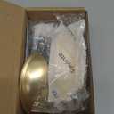 Ravinte 5 Pack 3" Drawer Pulls Brushed Brass Cabinet Cup Pulls Kitchen Hardware Cabinet Handles Drawer Handles Knobs 3 inch Hole Center