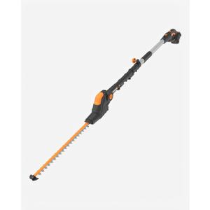 WORX Cordless Pole Hedge Trimmer, 20V 20" Bush Trimmer, WG252.9 Battery & Charger Not Included; attachment-capable design for trimming tall hedges and shrubs PowerShare.