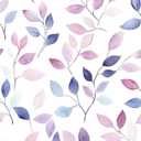 Dreamy Watercolor Botanical Peel and Stick Wallpaper 17.5" x 393"