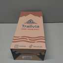 Trailvia Comfortable Footbed Sandals for Men & Women  Adjustable Buckle & Arch Support, Waterproof Summer Slides for Outdoor, Beach & Everyday Adventures (Black)