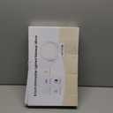 Lighted Makeup Mirror, 3000 mAh Rechargeable Double Sided Magnifying Vanity Mirror with 3 Colors, 1x/10x, 360 Rotation , Brightness Adjustable Magnification Cosmetic Light up Mirror, Women Gift (Brushed Bronze)