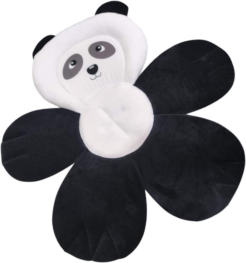 Bathing Mat Panda Modeling Cushion Skid Design for Newborns Comfortable Safe Bath Pad for Stress Bath Easy to Clean