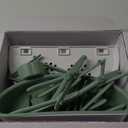 Momcozy DIY Larger Bottle Drying Rack for 18 Bottles, Space Saving Countertop Vertical Rack with Brushes Holder, Detachable Travel Bottle Rack for Baby Accessories & Pump Parts