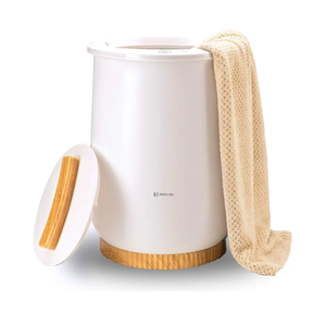 Keenray Towel Warmer, Luxury Towel Warmer Bucket, Large Towel Warmer for Bathroom, Auto Shut Off, Fits Up to Two 40"X70" Oversized Towels, Bathrobes, Blankets, PJ's and More, CL1