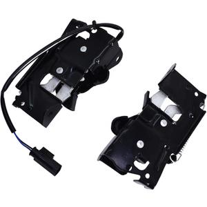 Silscvtt 2 Pieces Engine Hood Safety Catch Latch Lock Front Left and Right Replacement for 2013-2016 BMW 320i 328i 335i 340i 428i 435i M235i 51237242548 51237242549