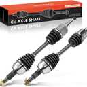 A-Premium Pair (2) Front CV Axle Shaft Assembly Compatible with Chevrolet Equinox & GMC Terrain 2010-2016 L4 2.4L, Driver and Passenger Side, Replace# 15934401, 15934402