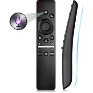 Voice Remote for Samsung Smart TV Remote Control Replacement BN59-01330A Fit for All Samsung Remote with Voice Function for S-amsung Frame Crystal UHD Curved Neo QLED OLED Smart TVs