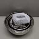 Hand Mixer Electric Mixing Bowls Set, 5 Speeds Handheld Mixer with 4 Nesting Stainless Steel Mixing Bowl, Measuring Cups Spoons 200W Kitchen Blender Whisk Beater Baking Supplies For Beginner