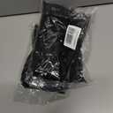 2 x Short Lace Fingerless Gloves,mesh gothic Black Hand Sleeve, Vintage Sexy Wedding Cuffs for Women Masquerade Halloween Party (Black)