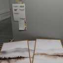 Neutral Abstract Mountain Framed Canvas Print Wall Art Set,Watercolor Beige and Gray Calming Landscape Wall Decor,Modern Minimalist Nature Artwork for Living Room,Bedroom-16 x24 x3