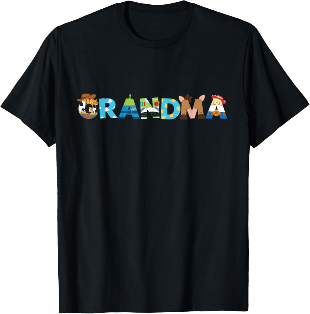 Disney and Pixars Toy Story Grandma Family Trip & Birthday T-Shirt (X-Large)