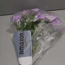 Artificial Rose 10pcs Open Flower Bouquet Faux Rose Stems for Wedding Arrangement, Bridal Bouquet, Centerpiece, Fake Faux Silk Flowers (Lilac)