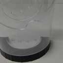 Tetra 1 Gallon Half Moon Small Fish Tank w/ Movable LED Light, For Betta & Gold Fish, Aquarium