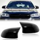 X3 X4 X5 X6 Side View Mirror Covers Caps Replacement for 2014-2017 BMW X3 F25 X4 F26 X5 F15 X6 F16, Driver and Passenger Side