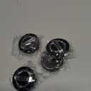 4PCS Wheel Center Caps for Nissan, 54mm/2.12" Car Wheel Hub Caps ABS Rim Center Hub Cover (Black)