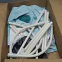 STARBRILLIANT Portable Foldable Bathtub,Soaking Standing Bath Tub for Shower Stall, Easy to Assemble Collapsible Bathtub, Suitable for Travel, Camping and Outdoor Activities (45inch)